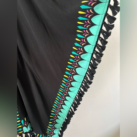 Trina Turk Kimono Tassel Beach Cover Up - Picture 4 of 9